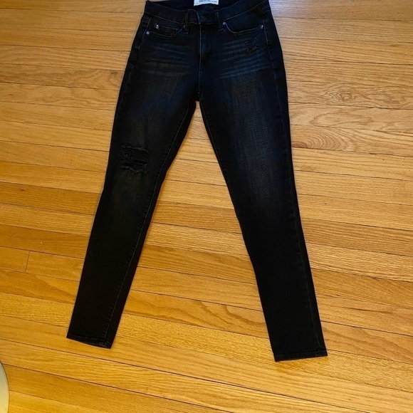 GAP jeans blue distressed true skinny fit jeans size 27R - Picture 6 of 6